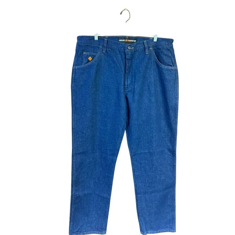 Wrangler Regular Fit Men’s Flame resistant Jeans Lightweight Sz 38/32 NWT *